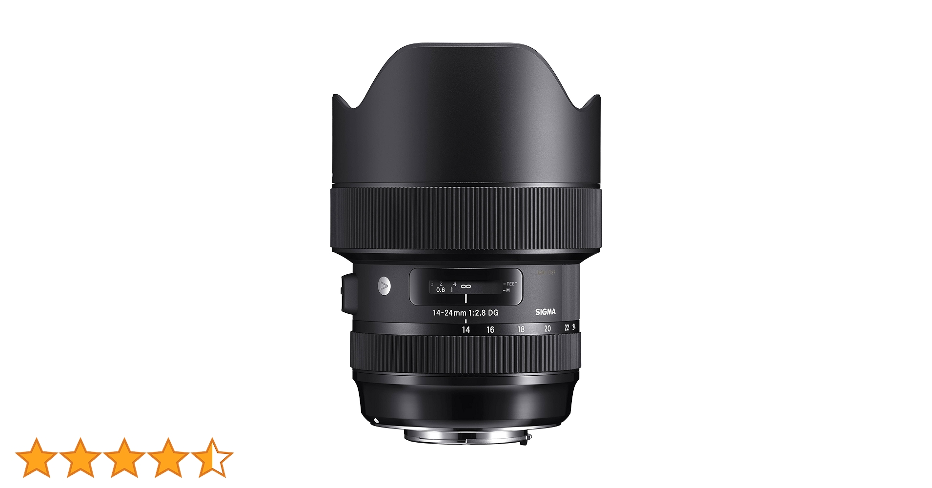Sigma 14-24mm F2.8 DG HSM, Black (212955) for Nikon : SIGMA